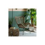 Kenda Lounger The Kenda Lounger From Gallery Direct Is A Stunning Lounge Chair It Is A Hand Woven