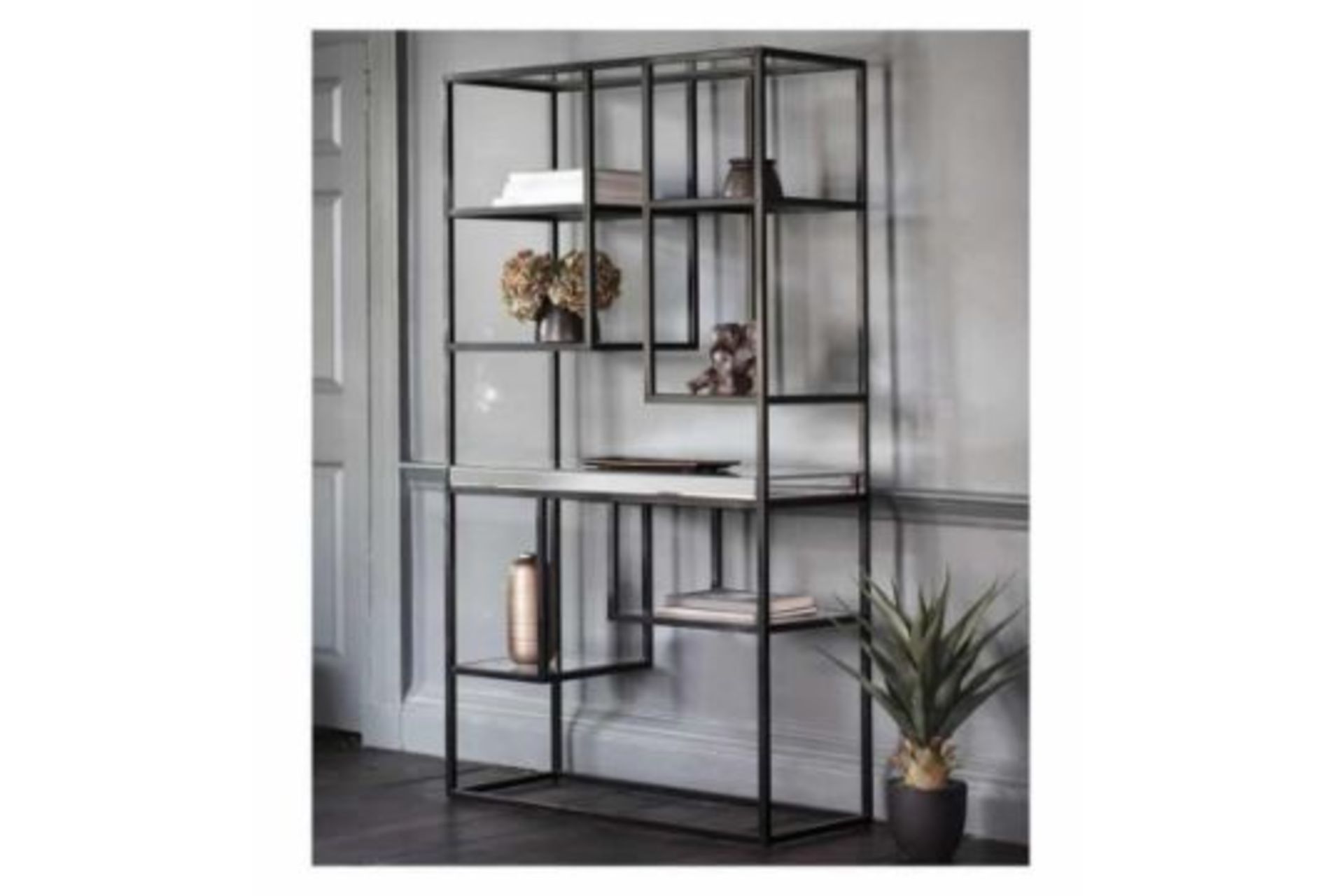 Pippard Open Display Unit Black  This Display Unit Is The Perfect Piece To Display Your Treasured