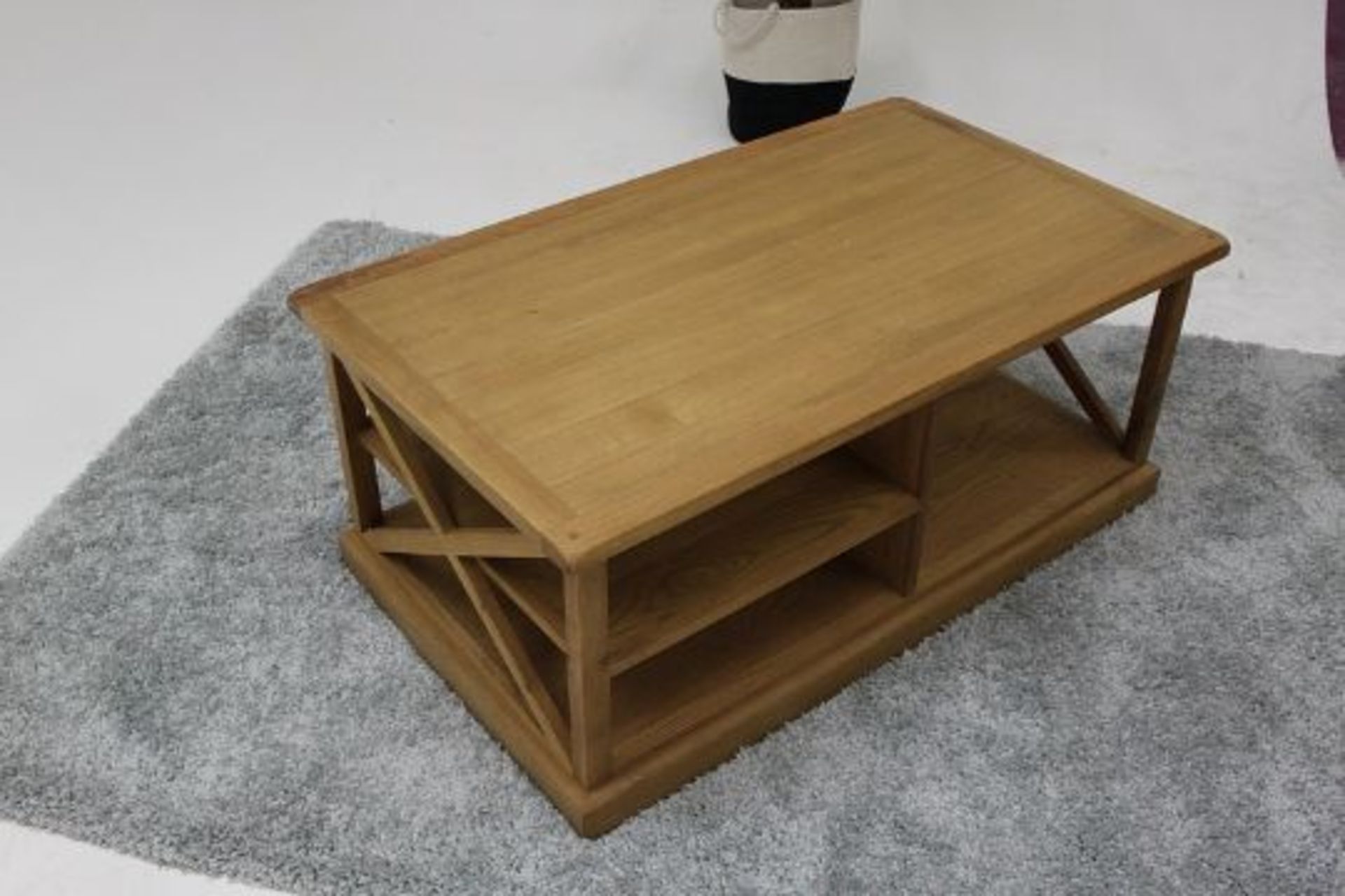 High Country Oak Coffee Table A Slice Of Country Living Which Is Reminiscent Of A Traditional
