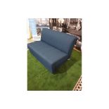 Sofa Bed Dreamworks Metz Sofabed Lanford Blue Upholstered Sofabed UK Made Part Of The Wonderfully