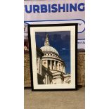 St Pauls Cathedral London framed and signed limited edition photographic print by Martin Smith