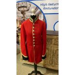 Life Guards household cavalry red ceremonial tunic – genuine British Army tunic