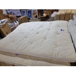 Naturamat Superking mattress topper hand made in Devon NATURAL CASHMERE, NATURAL LATEX, ORGANIC