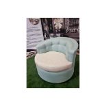 Luxurious Mayfair Swivel Armchair This Swivel Armchair Makes A Real Statement And Adds A