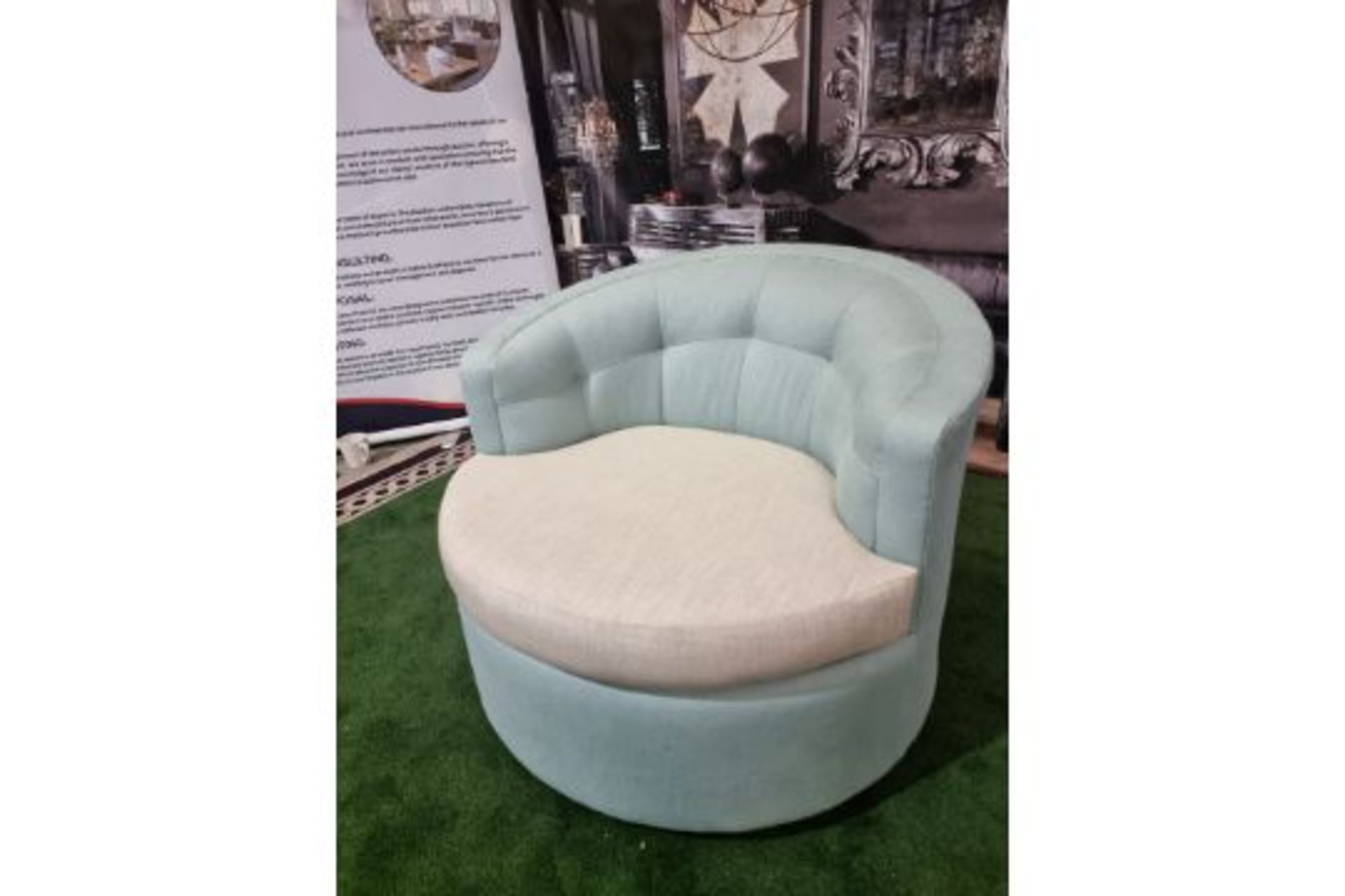 Luxurious Mayfair Swivel Armchair This Swivel Armchair Makes A Real Statement And Adds A