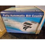 Fully automatic currency bill counter - new in box never used