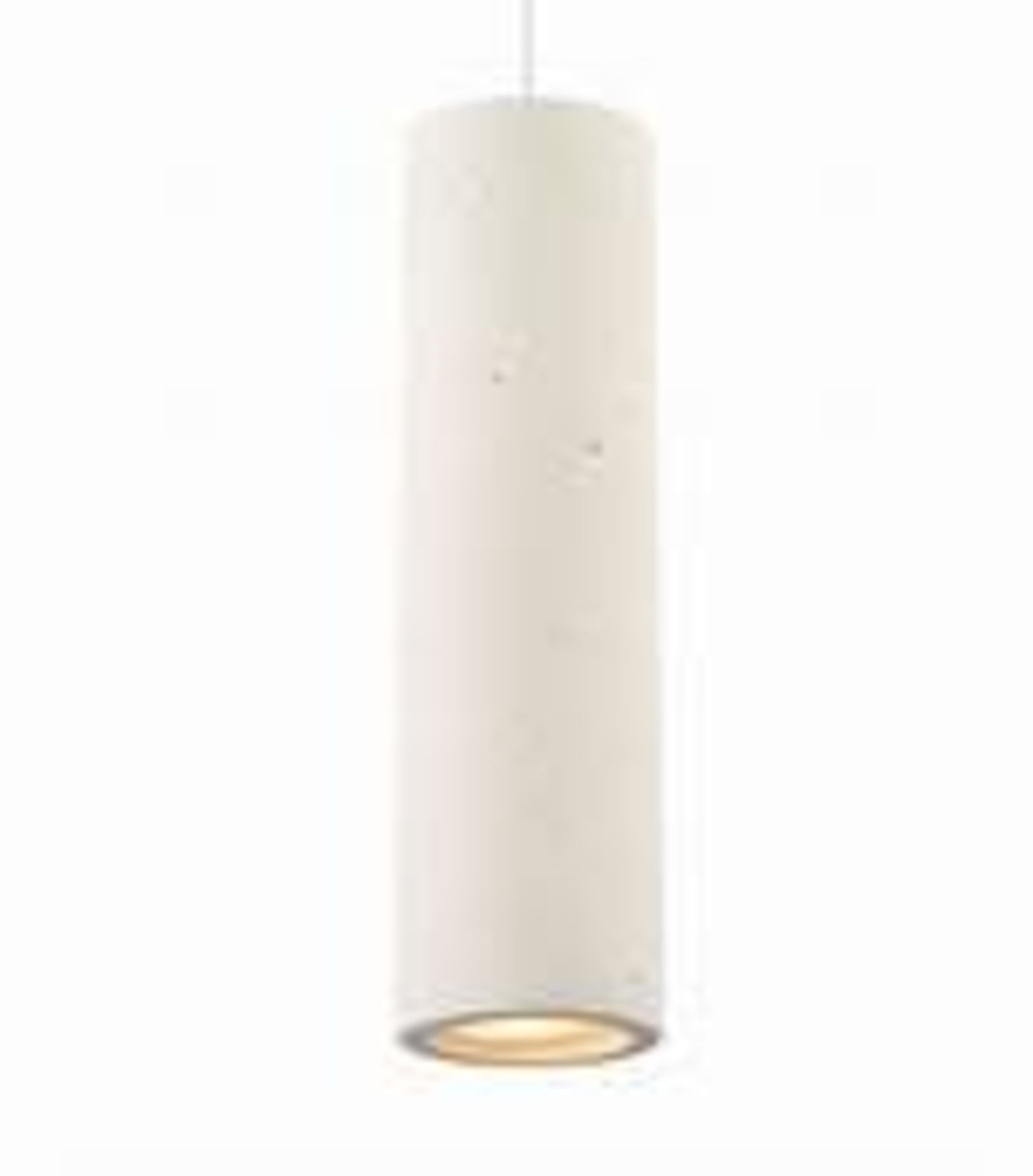 Endon Collection 80672 â€“ Architectural inspired white sandstone concrete finish pendant, suspended