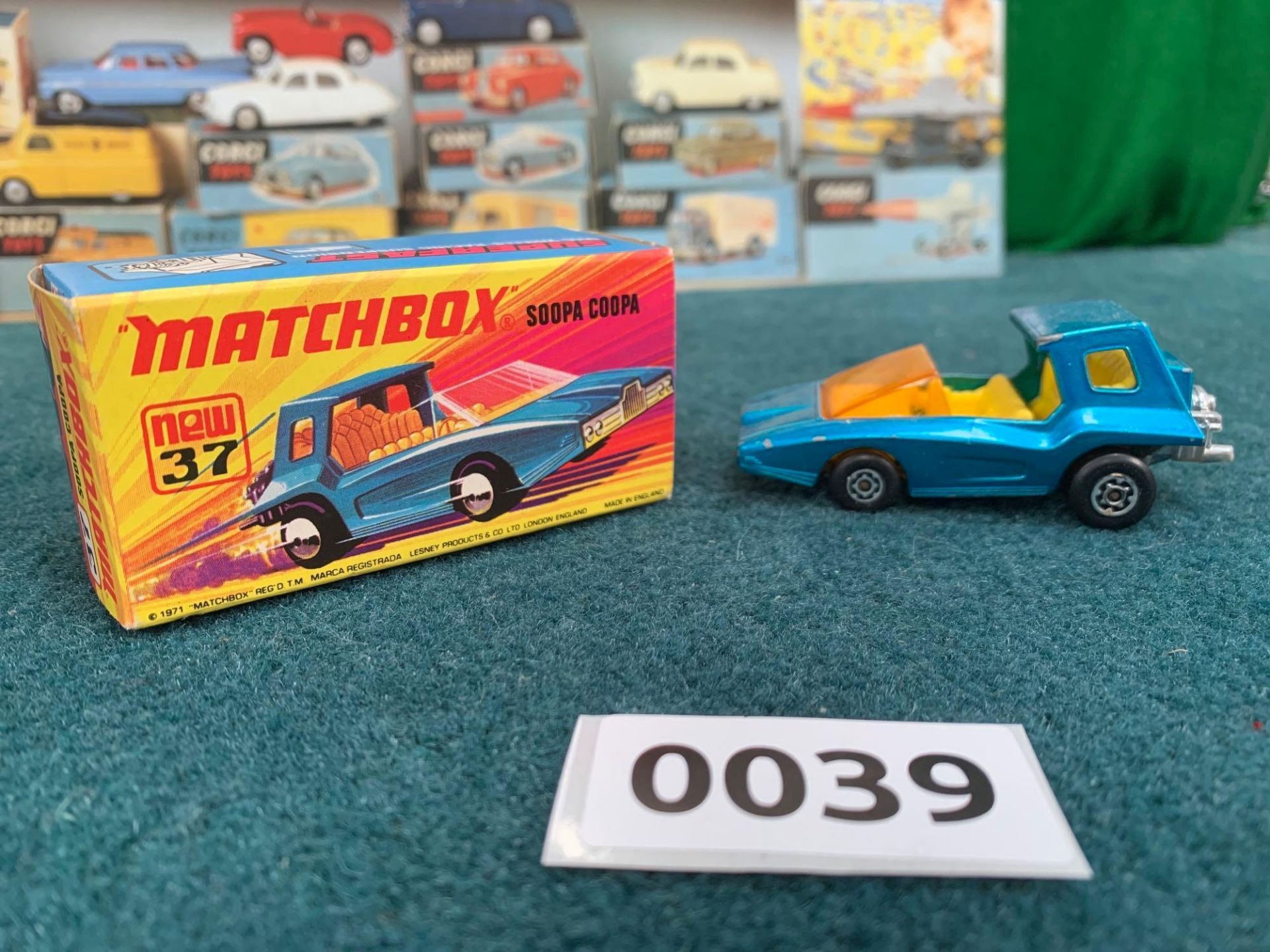 Matchbox 1972 Lesney Superfast Diecast Toy Car Soopa Coopa No. 37