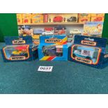3 x Matchbox Diecast Vehicles Comprising Of #MB38 Ford Model A #MB44 1921 Ford Model T Birds Custard