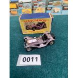 Matchbox Lesney Models Of Yesteryear 1913 Mercer Raceabout Y-7