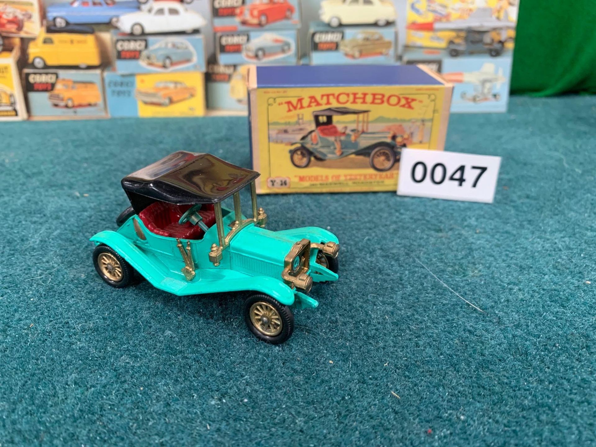 Matchbox Diecast Models Of Yesteryear #Y-14 1911 Maxwell Roadster In Box