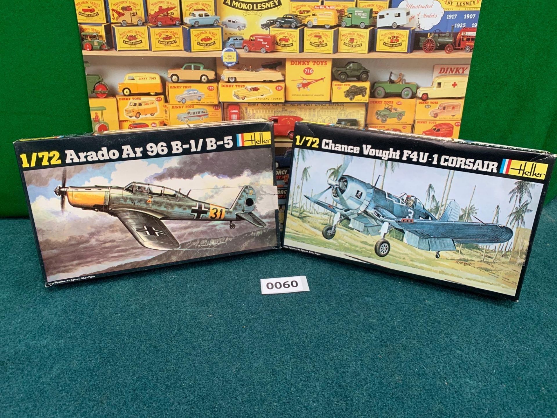 2x Heller Model Kits Scale 1/72 Boxed includes Arado Ar 96 B-1/B-5 Heller | No. 239 | 1:72 and