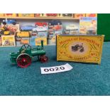 Matchbox Models Of Yesteryear A Lesney Product The Allchin 7-N.H.P Tractor Engine No1