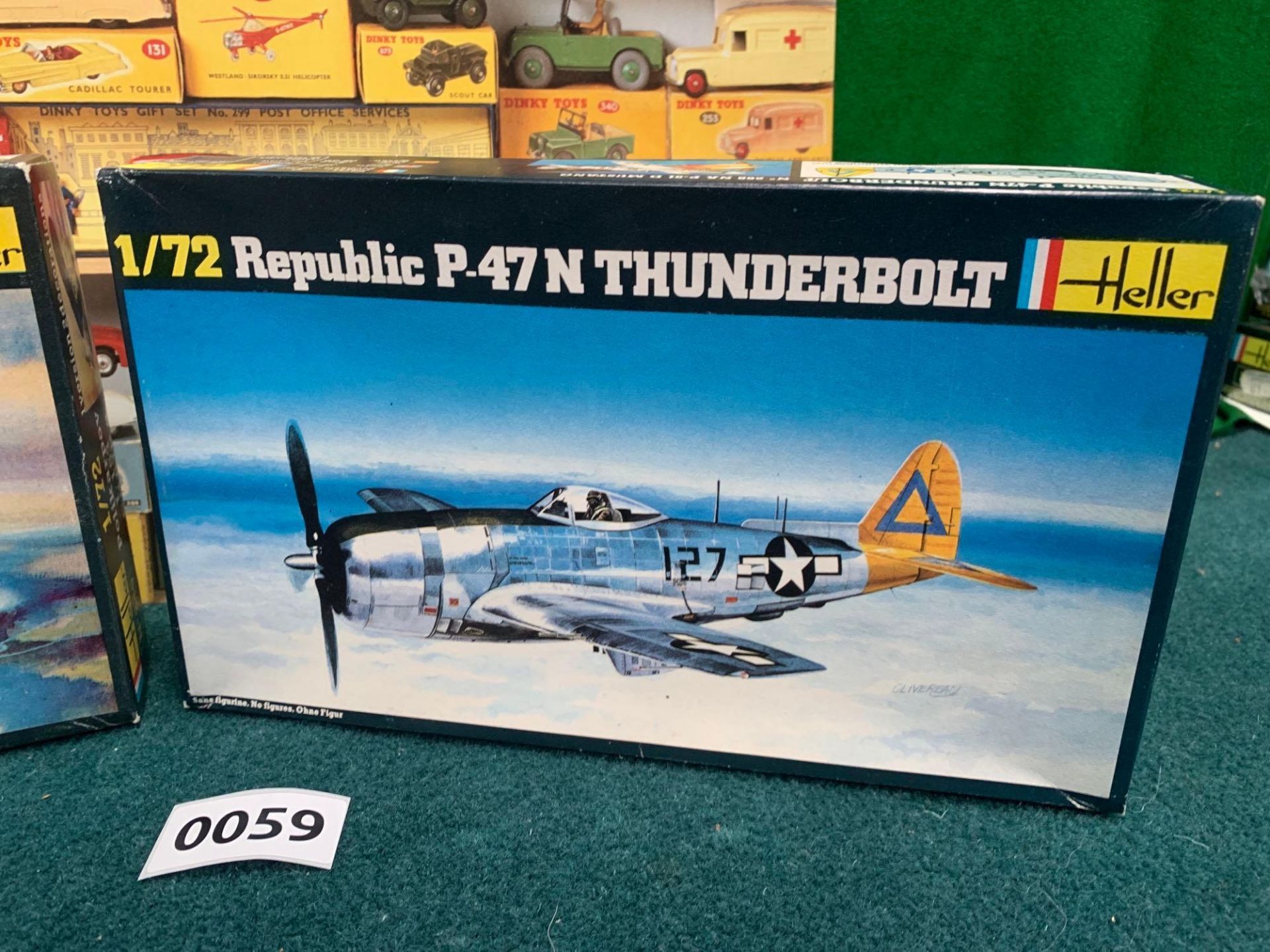 2x Heller Model Kits Scale 1/72 Boxed includes Republic P-47N Thunderbolt Heller | No. 267 | 1:72PZ - Bild 3 aus 4