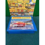 Matchbox Superfast Collectors Carrying Case Full Of Loose Matchbox Cars As Pictured.