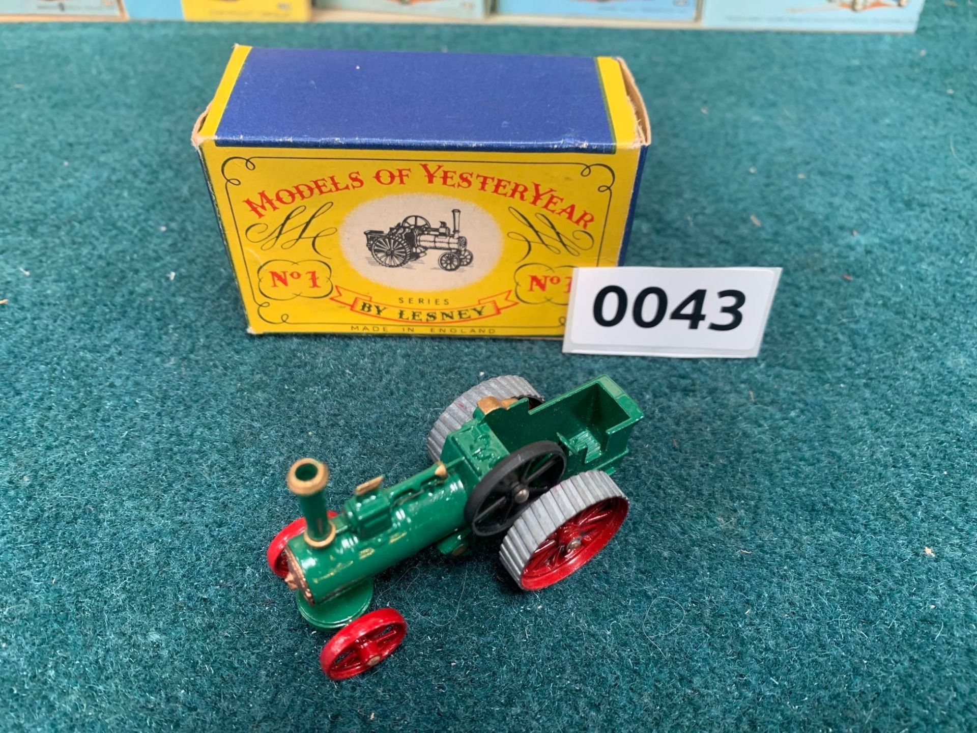 Matchbox Diecast Models Of Yesteryear #Y-1 1925 Allchin Traction Engine In Box - Bild 2 aus 4