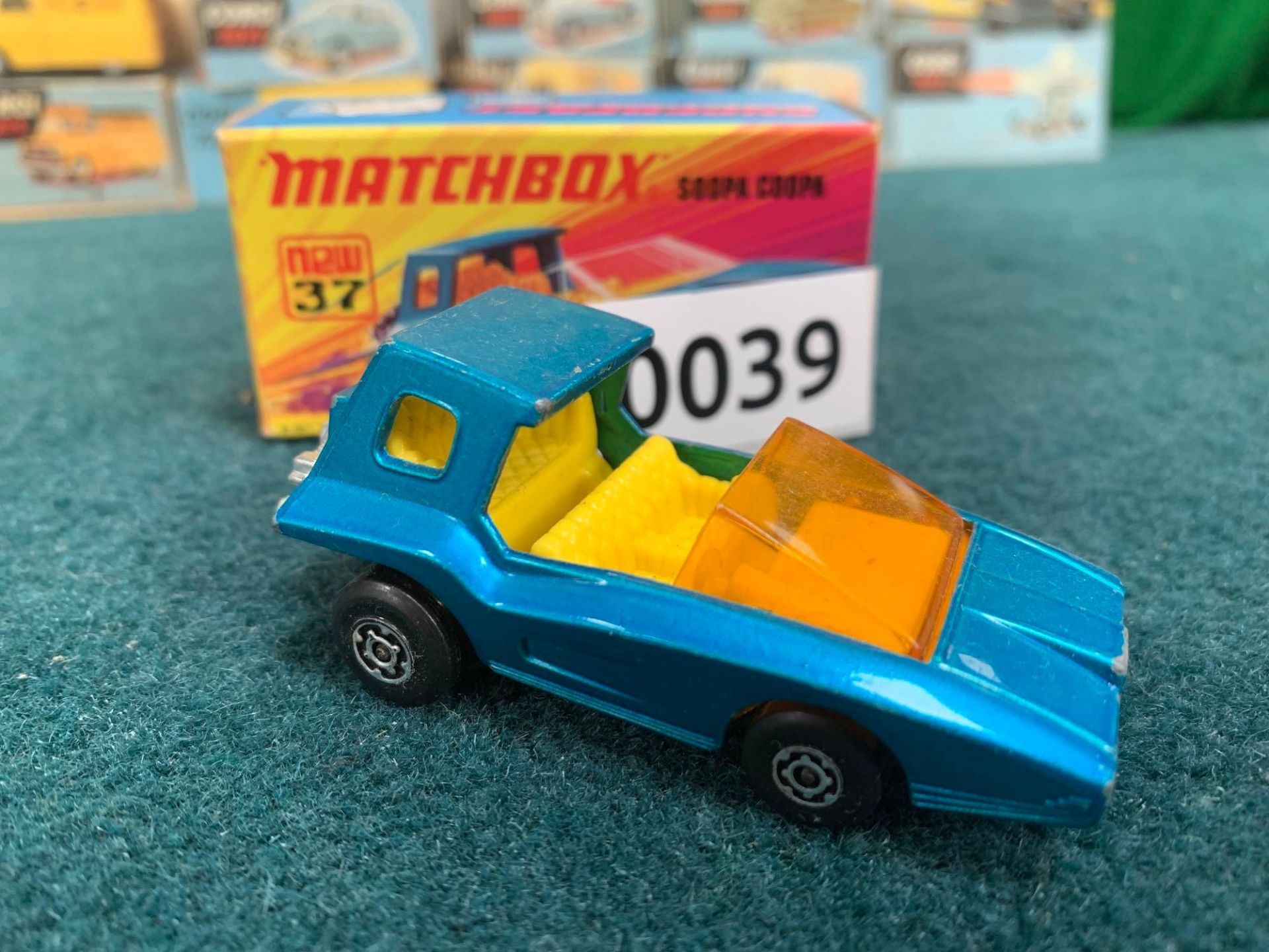 Matchbox 1972 Lesney Superfast Diecast Toy Car Soopa Coopa No. 37 - Image 3 of 4