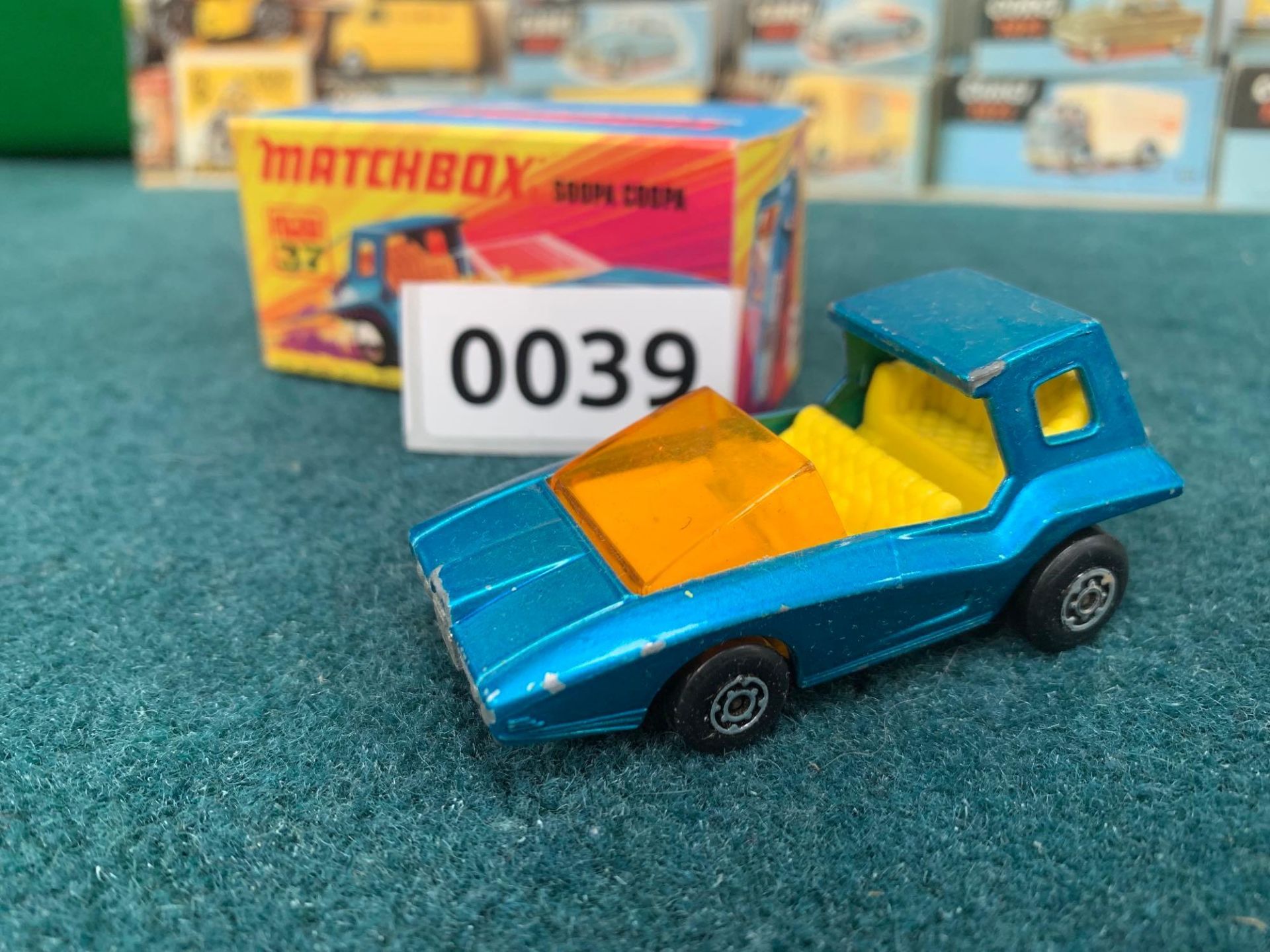 Matchbox 1972 Lesney Superfast Diecast Toy Car Soopa Coopa No. 37 - Image 2 of 4