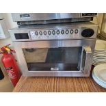 AWI stainless steel Commercial Microwave 510 x 470 x 335mm