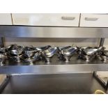 25 x stainless steel gravy jugs