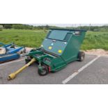 Wessex STC-120 PTO Flail / Sweeper / Scarifier Collector YOM 2008 (s/n 088783)