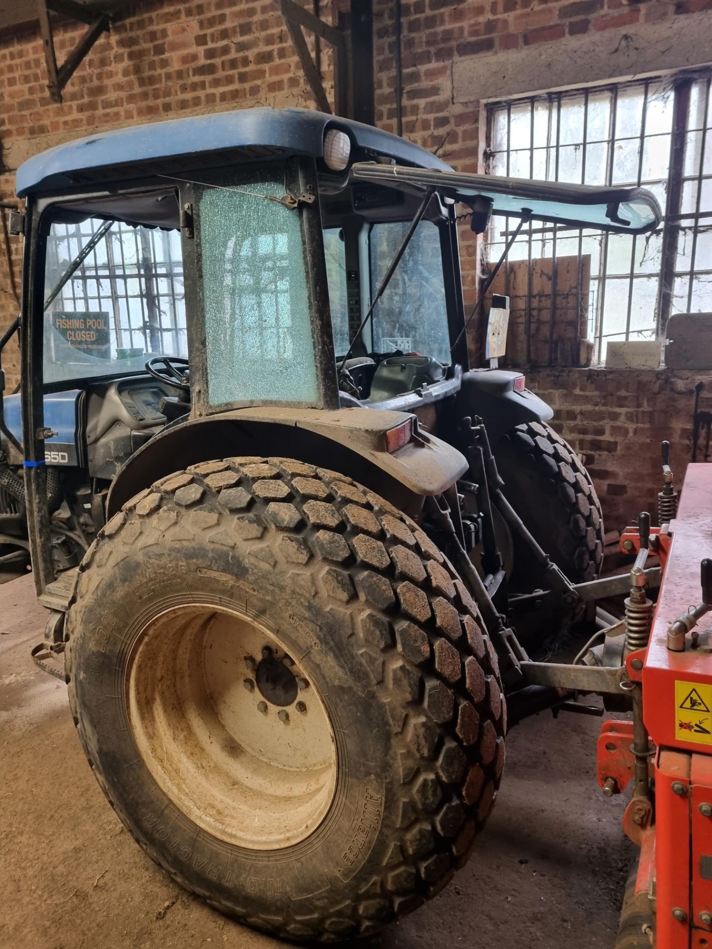 New Holland Ford TN65D tractor 2 axle rigid body blue diesel tractor YOM 1999 index T938 SNP hours - Image 11 of 19