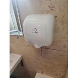 BlueDry Eco Dry Hand Dryer White HD-BD1000W