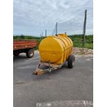 Bowser Supply H2500 Single Axle Plastic Water Bowser