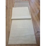 Wedding sisle runner carpet white 5.2m long x 100cm wide