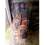 7 x Hover Mower XL500 GVV160 Honda Engine Petrol 51cm Hover Mower