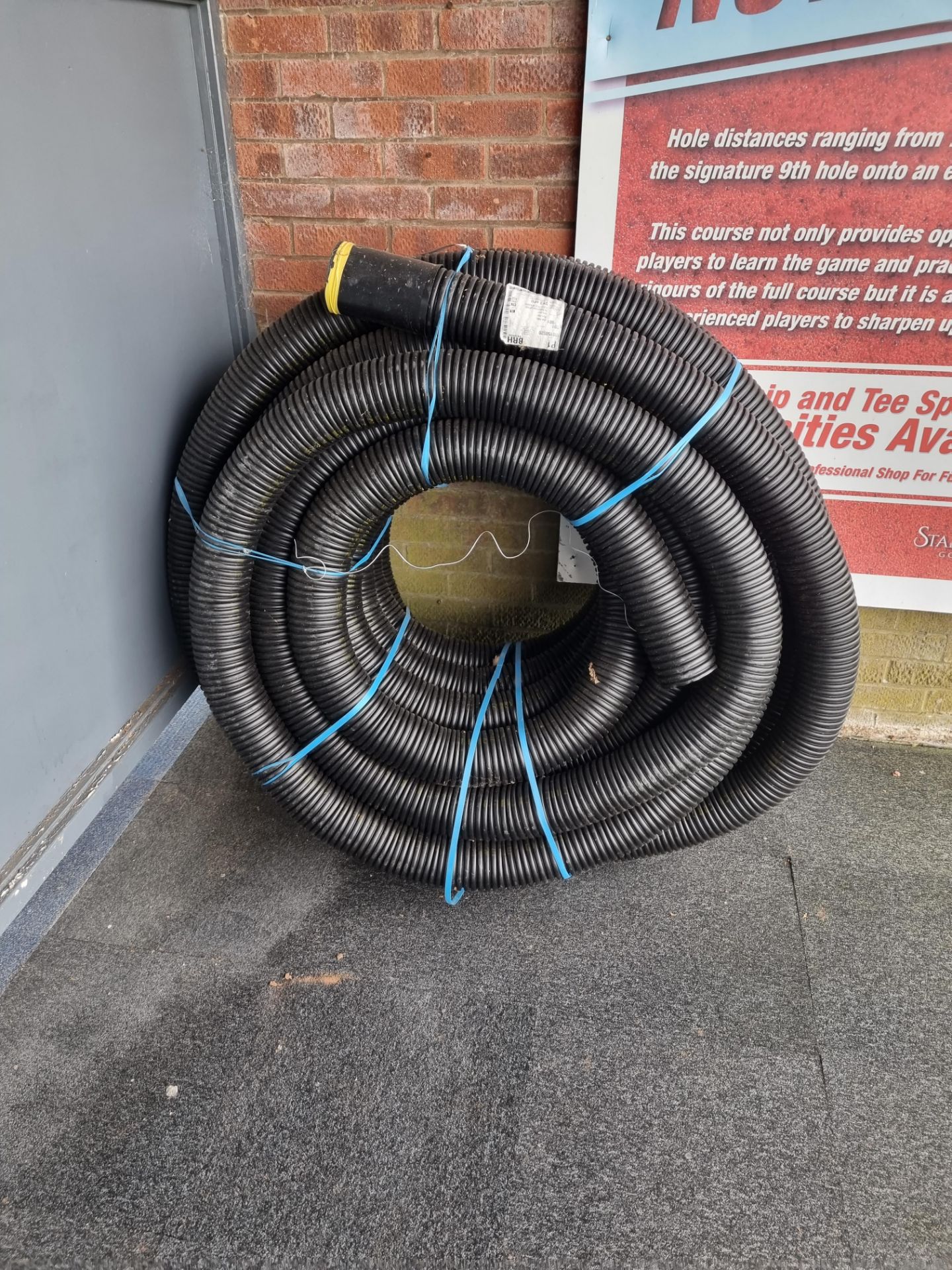 Underground Electric Cable Ducting Coil 50m BS sub duct coil outside diameter 110mm inside