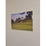 4 x unframed modern photoprints of The Staffordshire gold course 590 x 420mm