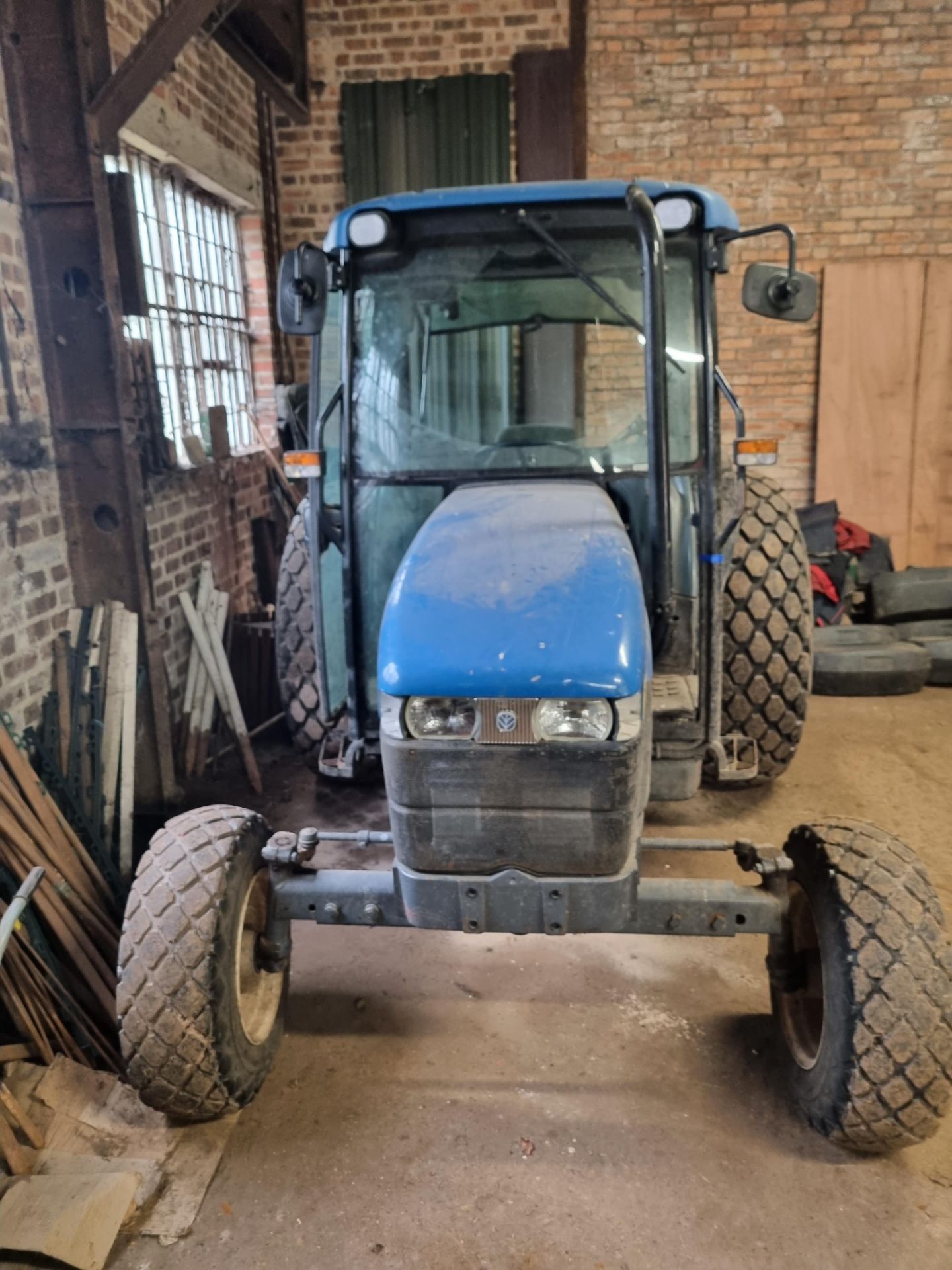 New Holland Ford TN65D tractor 2 axle rigid body blue diesel tractor YOM 1999 index T938 SNP hours - Image 8 of 19
