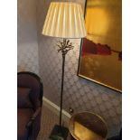 Heathfield And Co Coral Standard Lamp With Linen Shade 180cms (Room 415)