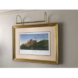 HRH The Prince Of Wales Limited Edition Print The Castle Of Mey From The Walled Garden 43 Of 100