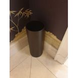 Maxim World Tubular Leather Clad Umbrella Stand 20 x 50cm (Room 310 & 311)