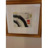 Framed Artwork Signature Indistinct 60 x 70cm (Room 323 324) (This lot is located in Bath)