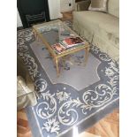 Ferreira de Sá Rugs - Luxury Bespoke Rugs Custom Made Luxury Rug In Blue Grey And Cream Hand