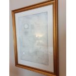 Deborah Treliving (English) Original Abstract Print Signed And Framed 60 x 80cm (Room 323 324) (This