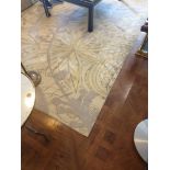 Handmade Rug From The Rug Company Floral Pattern In Yellows And Greys 250 x 330cm (Room 306 & 307)