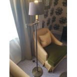 Library Floor Lamp Finished In English Bronze Swing Arm Function With Shade 156cm (Room 338) (This