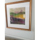 Louise Davies(British) Misty Morning Limited Edition Etching And Collagraph 9 Of 75 Signed And