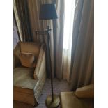 Library Floor Lamp Finished In English Bronze Swing Arm Function With Shade 156cm (Room 333) (This