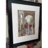 Giclee On Canvas Charles Rowbotham Framed 50 x 35cm (Room 328)