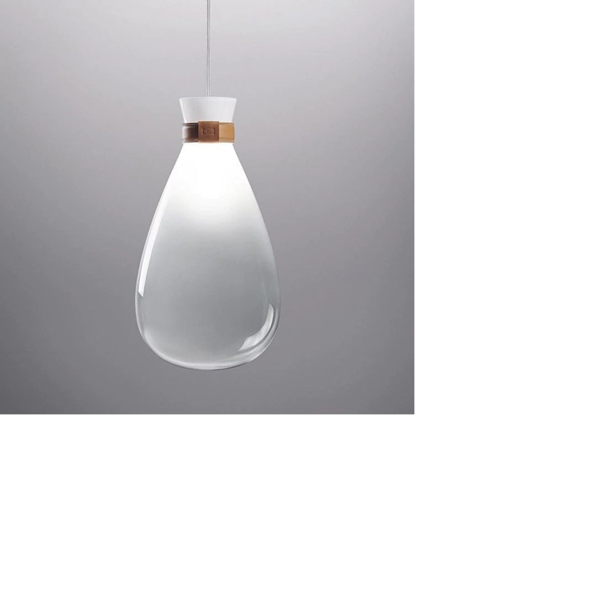 Soffi Pendant Light Whie Medium Soffi. Its minimalist design captures the exact moment in which - Image 2 of 2