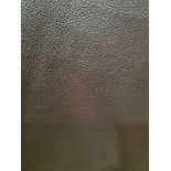 Chocolate Leather Hide approximately 3.57mÂ² 2.1 x 1.7cm