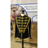 Queen's Own Hussars BandÂ  ceremonial uniform tunic genuine military uniform