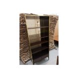 Silhouette Bookcase Smoked Eucalyptus A Sophisticated Bookcase Crafted From A Solid Wooden Frame