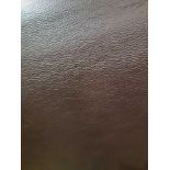 Chocolate Leather Hide approximately 4.32mÂ² 2.4 x 1.8cm