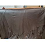 Chocolate Leather Hide approximately 5.04mÂ² 2.4 x 2.1cm